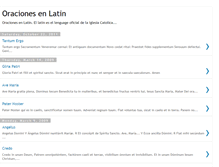 Tablet Screenshot of latin.catecismo.org